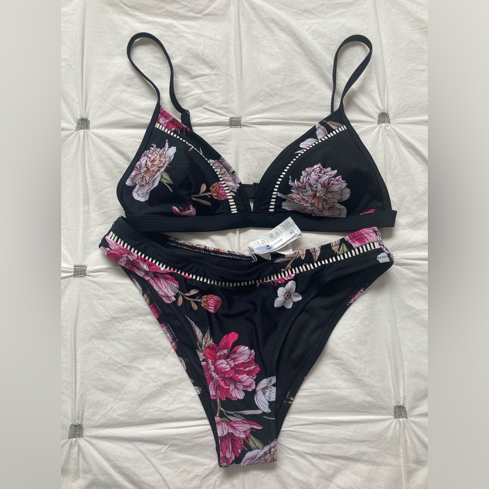 Two piece bathing suit